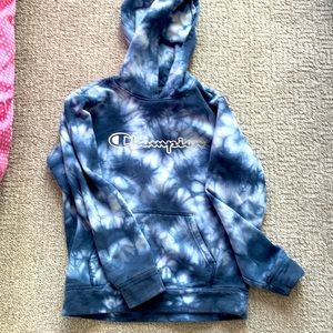 Champion tie die hoodie